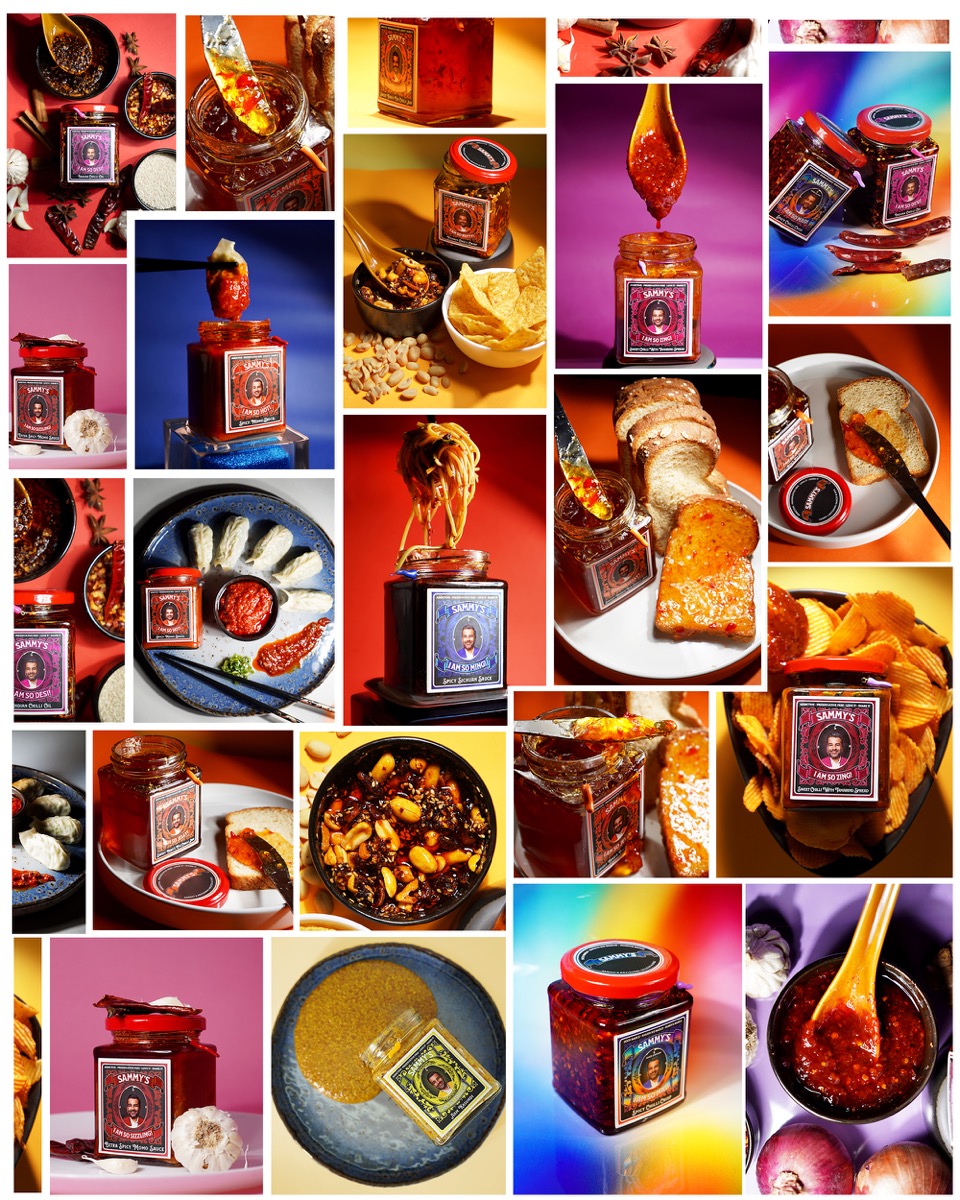 Sammy's Sauces lifestyle shots